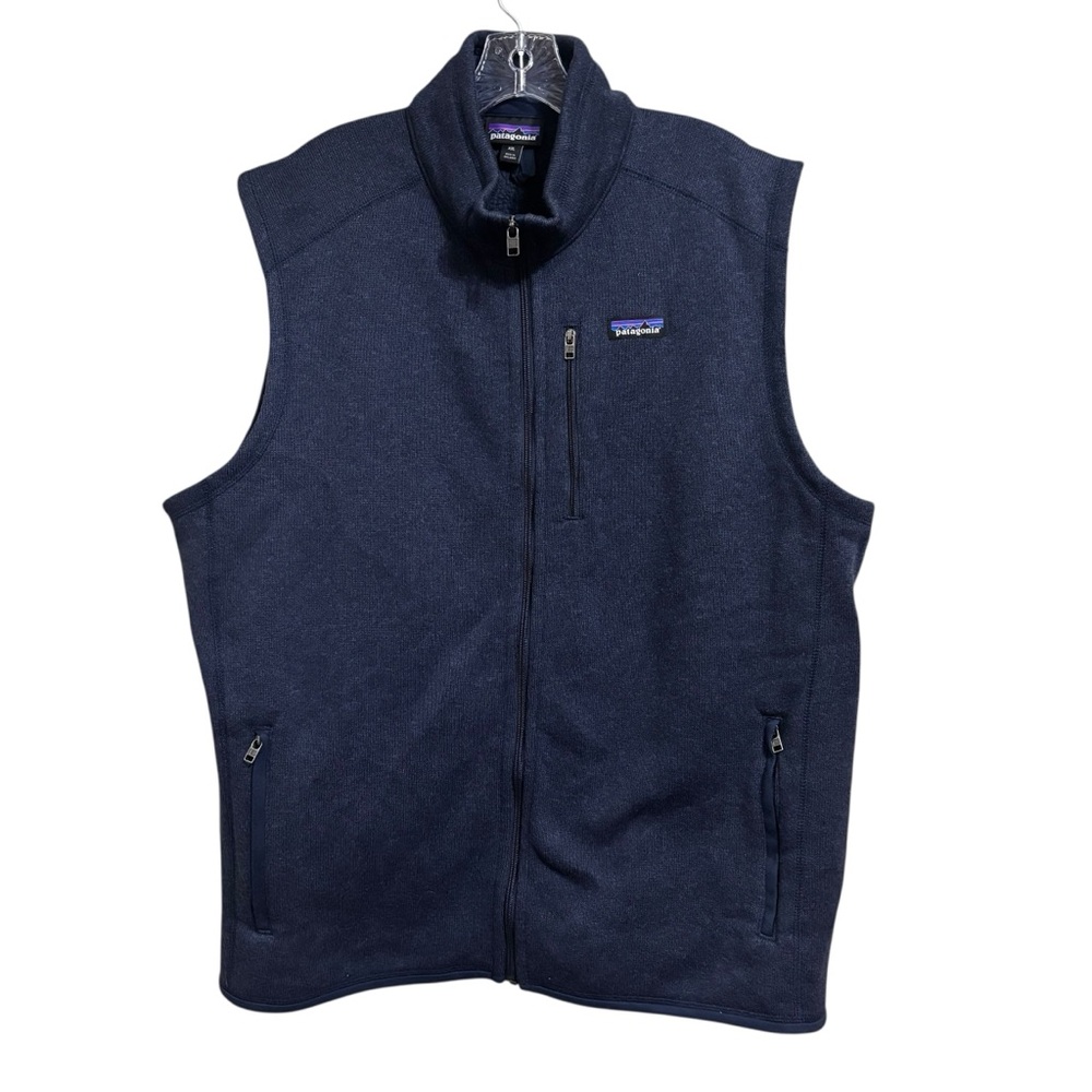 Patagonia Sz XXL Men's Better Sweater® Fleece Vest Navy - Picture 4 of 6